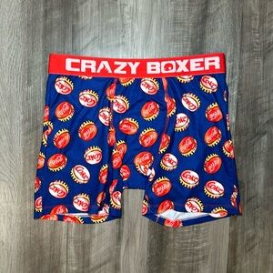Coca Cola Bottle Cap Crazy Boxer Boxer Brief - Large